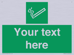 Custom E-Cigarettes/Vaping Permited Sign